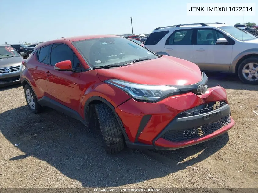 2020 Toyota C-Hr Le VIN: JTNKHMBX8L1072514 Lot: 40564130