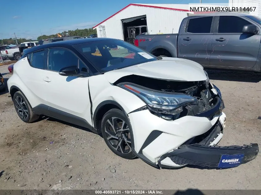 2020 Toyota C-Hr Xle VIN: NMTKHMBX9LR114467 Lot: 40593721