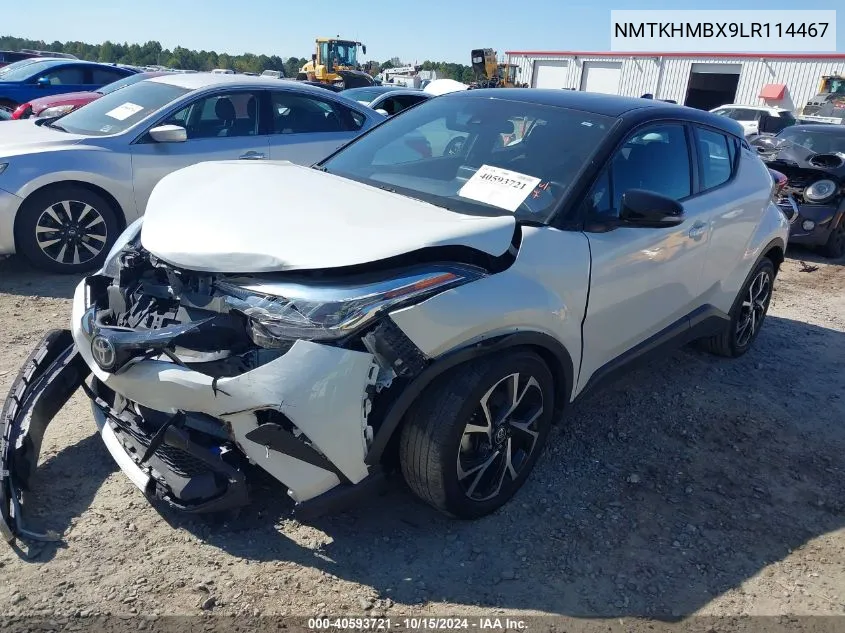 2020 Toyota C-Hr Xle VIN: NMTKHMBX9LR114467 Lot: 40593721