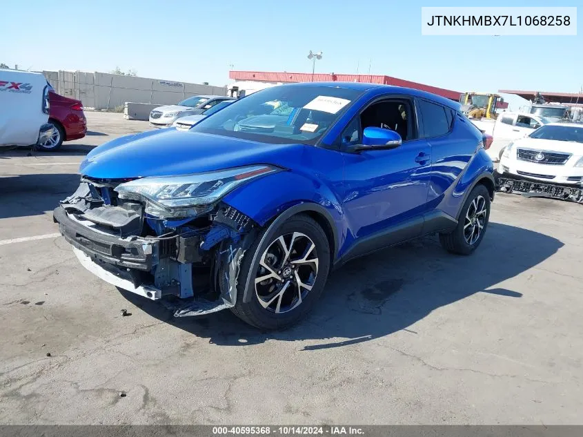 2020 Toyota C-Hr Xle VIN: JTNKHMBX7L1068258 Lot: 40595368