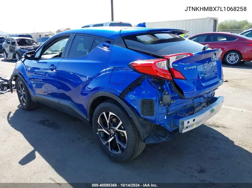 2020 Toyota C-Hr Xle VIN: JTNKHMBX7L1068258 Lot: 40595368