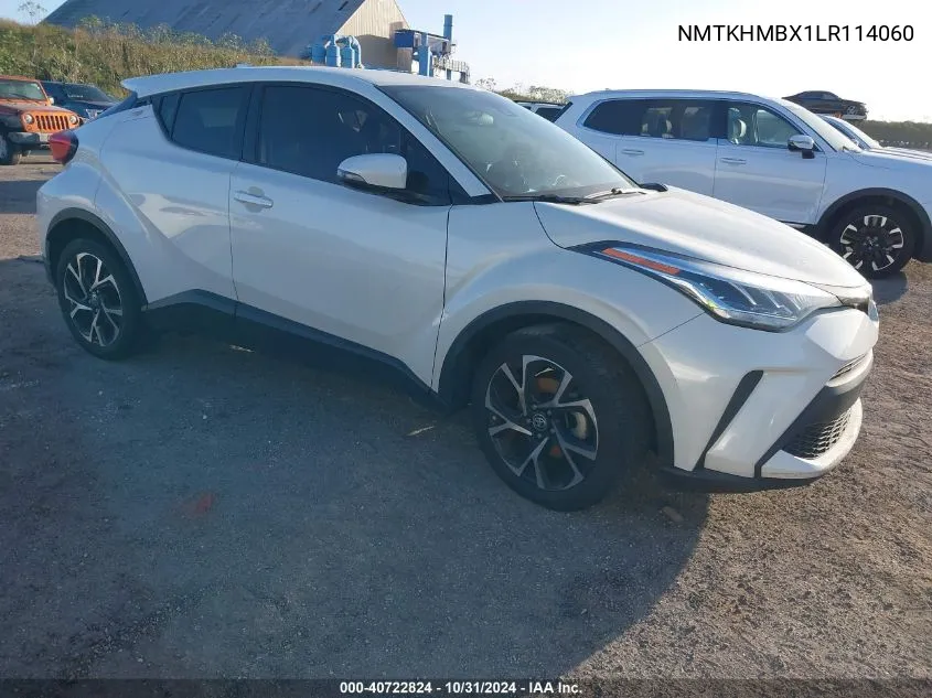 2020 Toyota C-Hr Xle VIN: NMTKHMBX1LR114060 Lot: 40722824