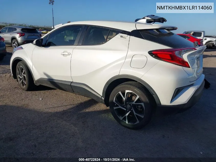 2020 Toyota C-Hr Xle VIN: NMTKHMBX1LR114060 Lot: 40722824