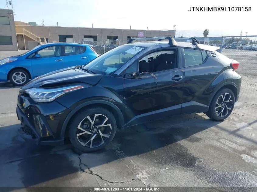 2020 Toyota C-Hr Xle VIN: JTNKHMBX9L1078158 Lot: 40761283