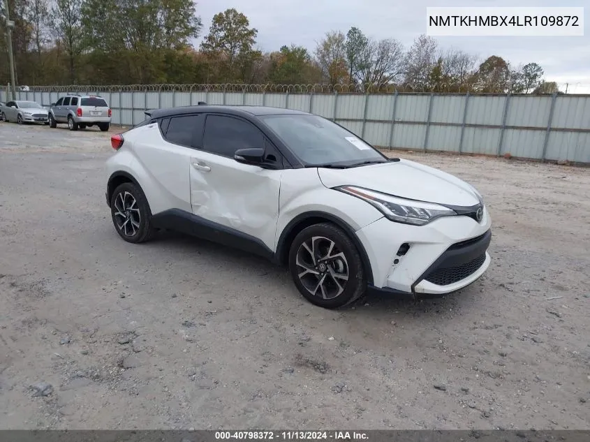 2020 Toyota C-Hr Xle VIN: NMTKHMBX4LR109872 Lot: 40798372