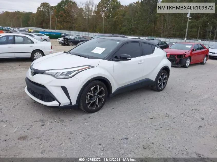 2020 Toyota C-Hr Xle VIN: NMTKHMBX4LR109872 Lot: 40798372