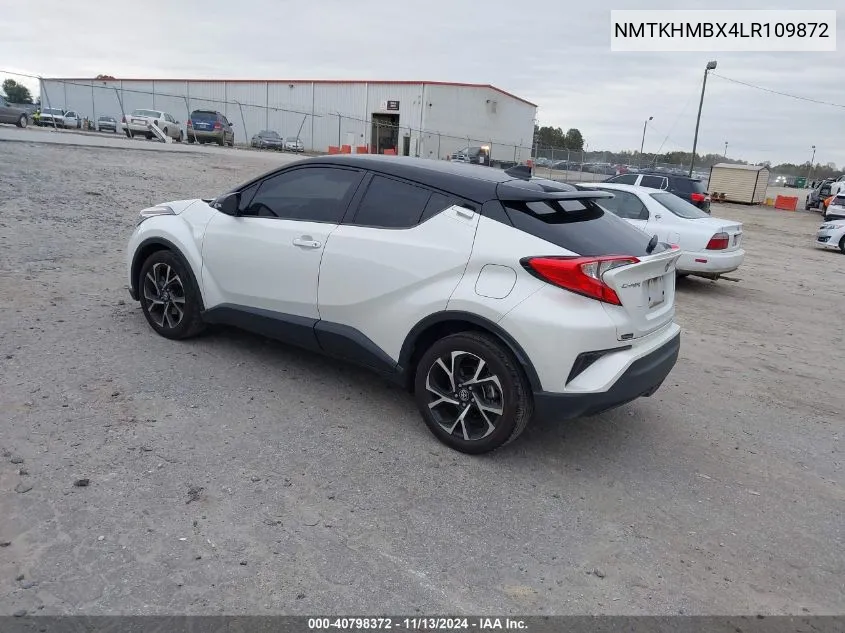 2020 Toyota C-Hr Xle VIN: NMTKHMBX4LR109872 Lot: 40798372