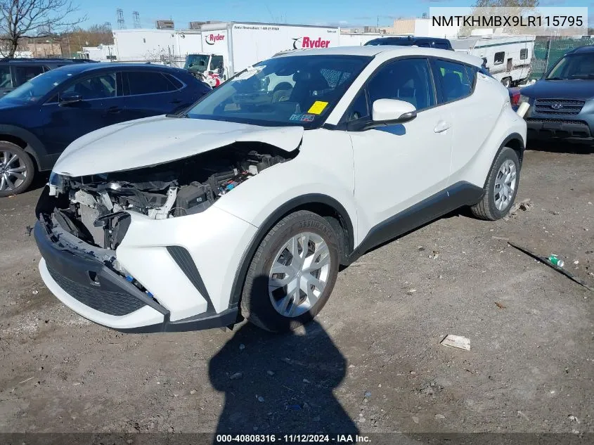 NMTKHMBX9LR115795 2020 Toyota C-Hr Le