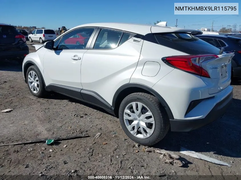 NMTKHMBX9LR115795 2020 Toyota C-Hr Le