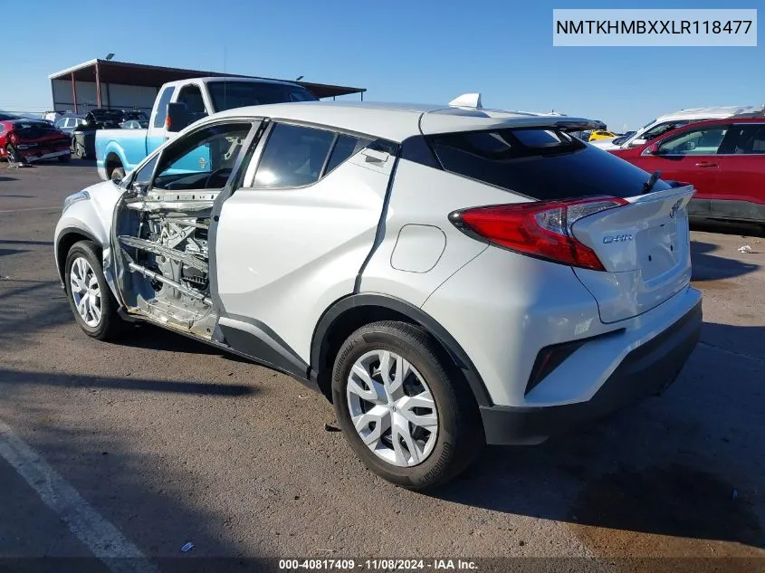 2020 Toyota C-Hr Le VIN: NMTKHMBXXLR118477 Lot: 40817409