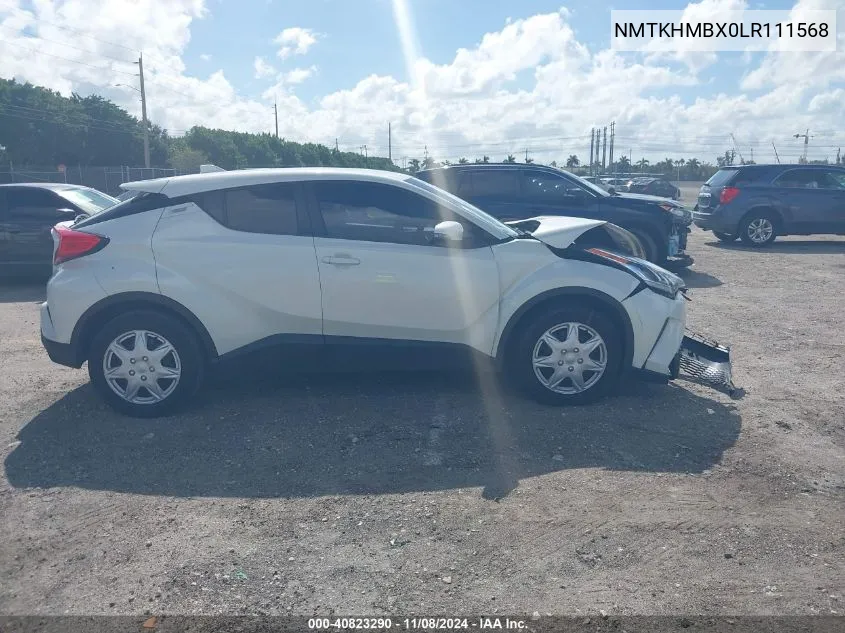 2020 Toyota C-Hr Le VIN: NMTKHMBX0LR111568 Lot: 40823290