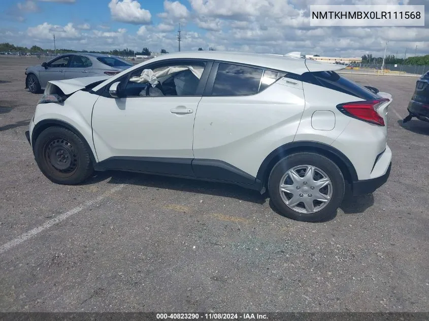 2020 Toyota C-Hr Le VIN: NMTKHMBX0LR111568 Lot: 40823290