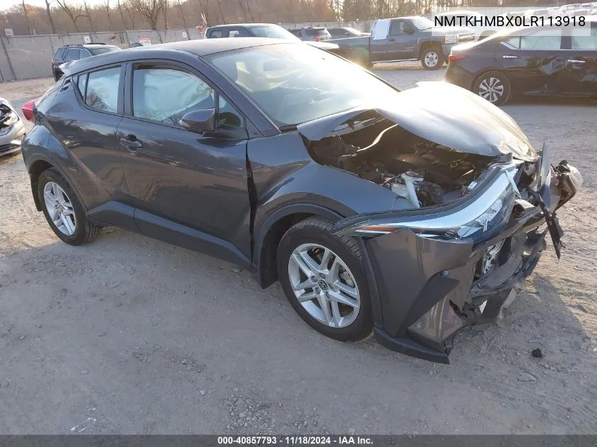 2020 Toyota C-Hr Le VIN: NMTKHMBX0LR113918 Lot: 40857793