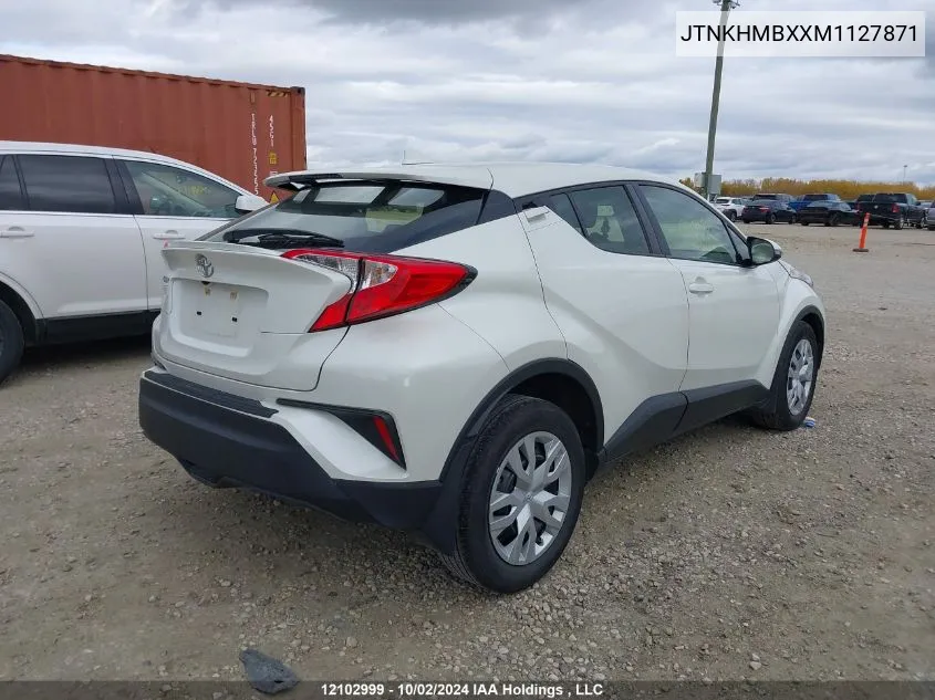 2021 Toyota C-Hr Le VIN: JTNKHMBXXM1127871 Lot: 12102999