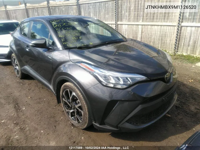 JTNKHMBX9M1126520 2021 Toyota C-Hr Le/Limited/Xle Premium