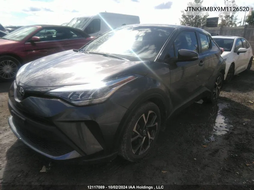 JTNKHMBX9M1126520 2021 Toyota C-Hr Le/Limited/Xle Premium