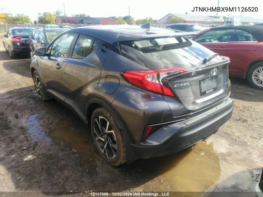 JTNKHMBX9M1126520 2021 Toyota C-Hr Le/Limited/Xle Premium