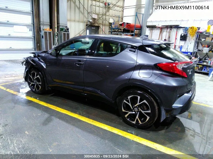 2021 Toyota C-Hr Xle/Le/Night Shade/Limited VIN: JTNKHMBX9M1100614 Lot: 30045935