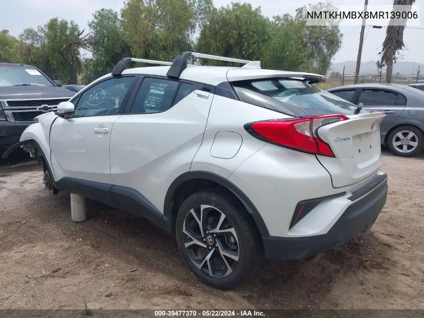 2021 Toyota C-Hr Xle VIN: NMTKHMBX8MR139006 Lot: 39477370