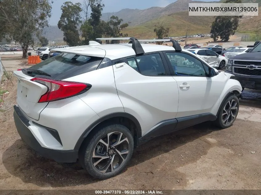 NMTKHMBX8MR139006 2021 Toyota C-Hr Xle