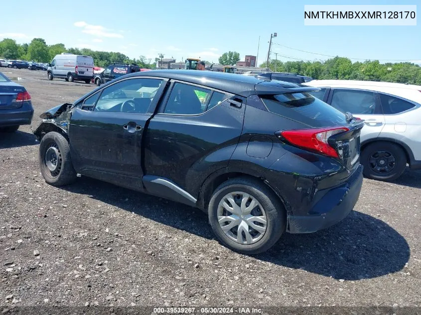 2021 Toyota C-Hr Le VIN: NMTKHMBXXMR128170 Lot: 39539267