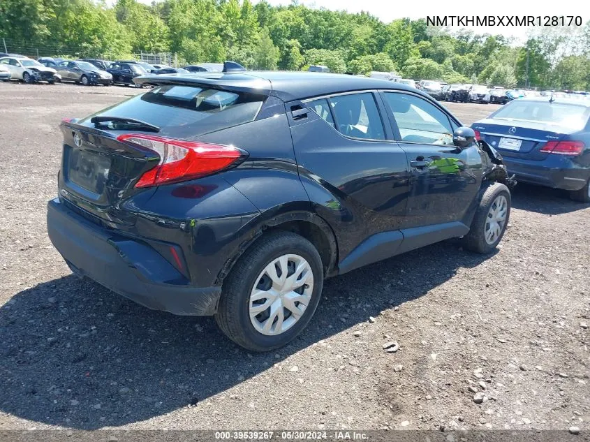 2021 Toyota C-Hr Le VIN: NMTKHMBXXMR128170 Lot: 39539267