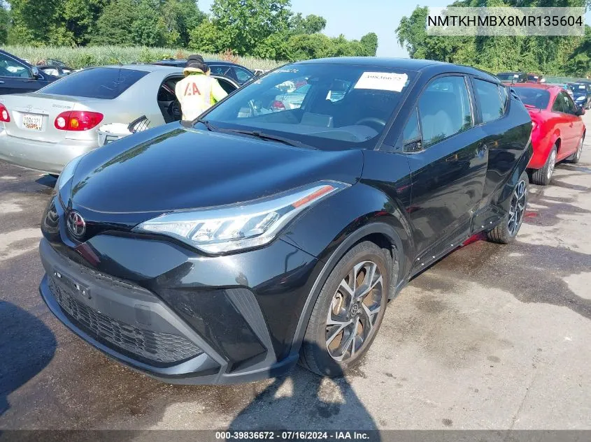 2021 Toyota C-Hr Xle VIN: NMTKHMBX8MR135604 Lot: 39836672