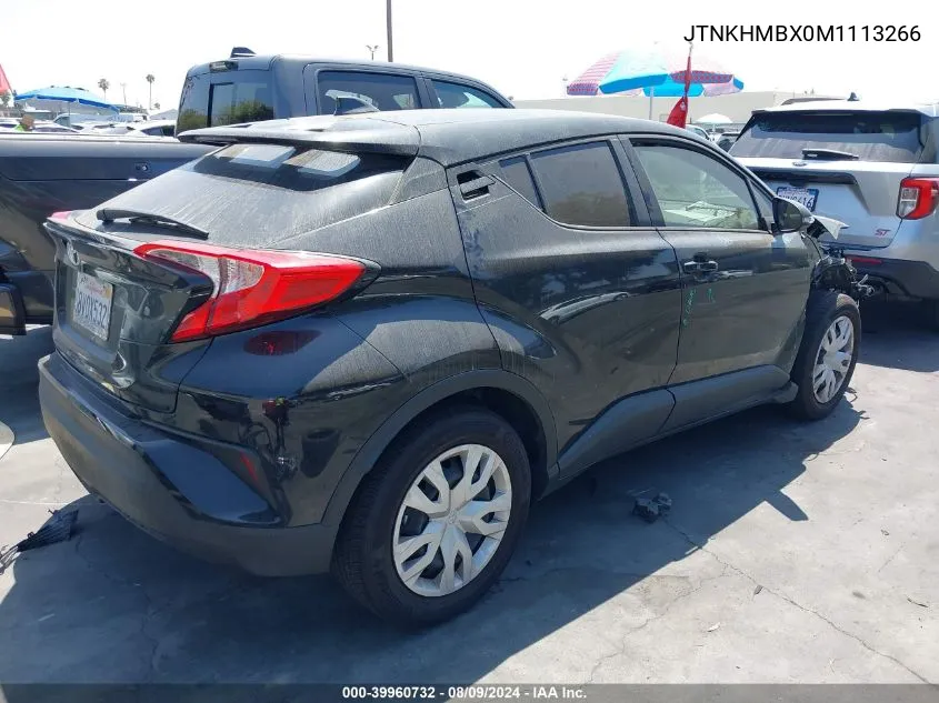 JTNKHMBX0M1113266 2021 Toyota C-Hr Le