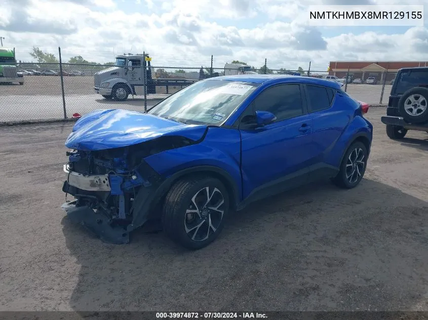 2021 Toyota C-Hr Xle VIN: NMTKHMBX8MR129155 Lot: 39974872