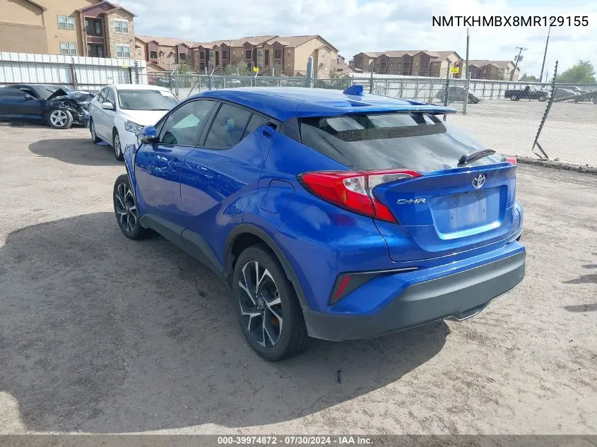 2021 Toyota C-Hr Xle VIN: NMTKHMBX8MR129155 Lot: 39974872