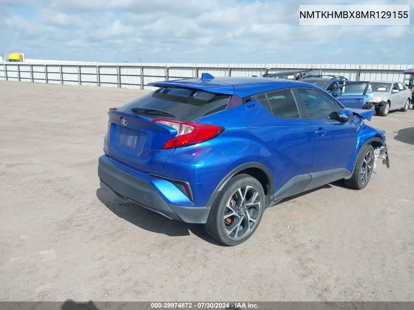 2021 Toyota C-Hr Xle VIN: NMTKHMBX8MR129155 Lot: 39974872