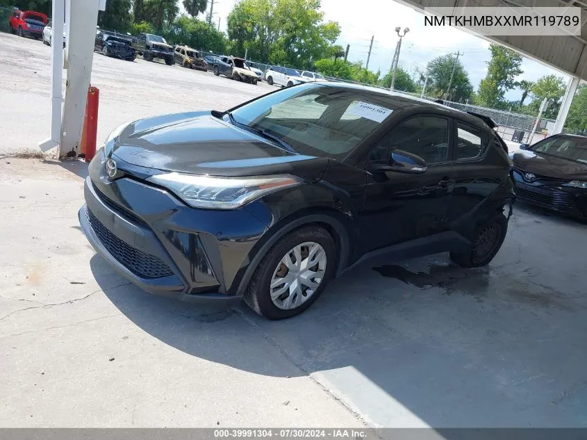 NMTKHMBXXMR119789 2021 Toyota C-Hr Le