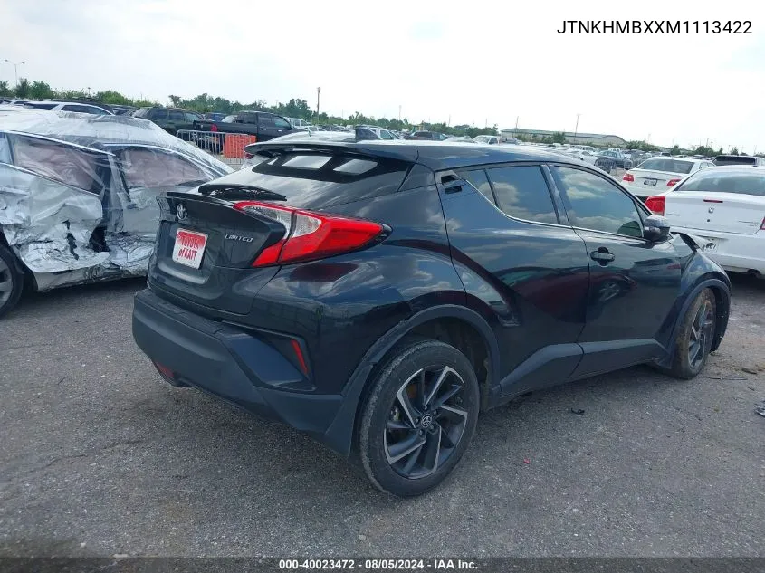 JTNKHMBXXM1113422 2021 Toyota C-Hr Limited