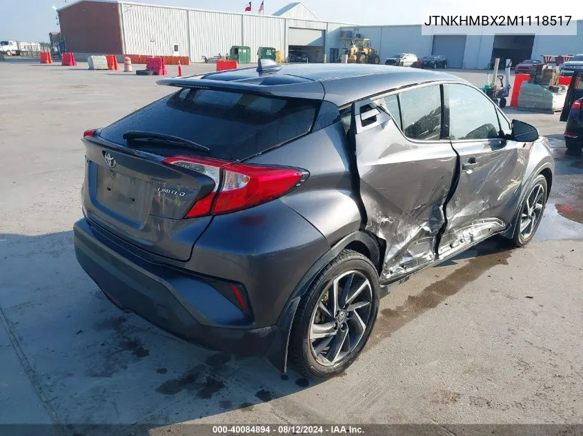 JTNKHMBX2M1118517 2021 Toyota C-Hr Limited