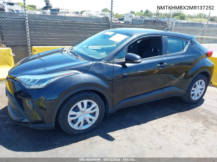 NMTKHMBX2MR137252 2021 Toyota C-Hr Le