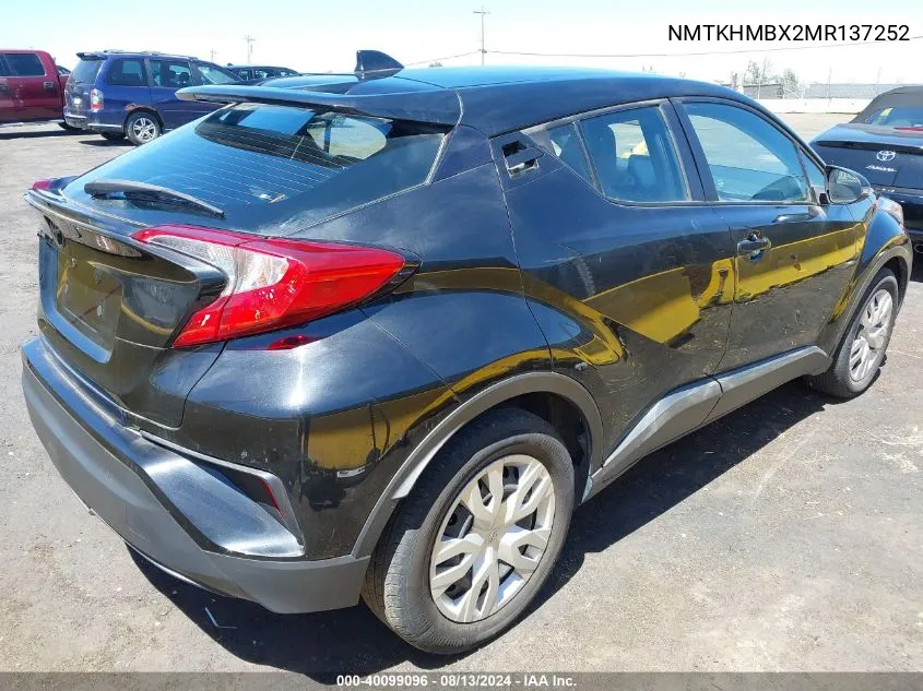 NMTKHMBX2MR137252 2021 Toyota C-Hr Le