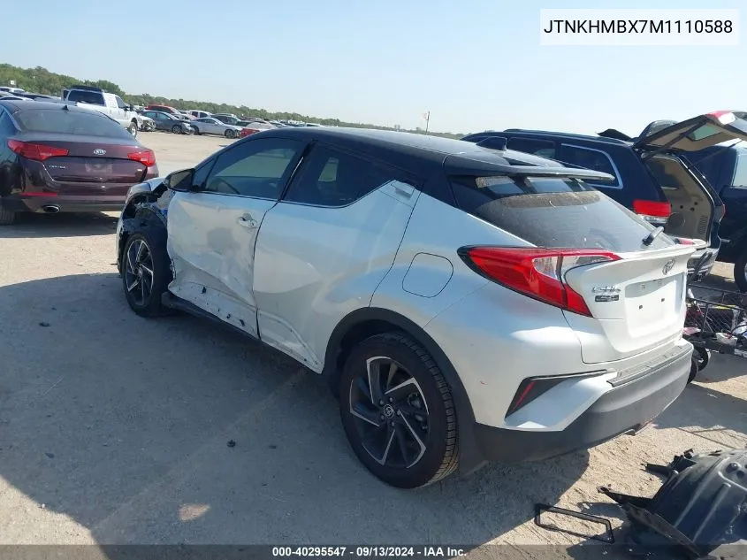 2021 Toyota C-Hr Xle/Le/Night Shade/Limite VIN: JTNKHMBX7M1110588 Lot: 40295547