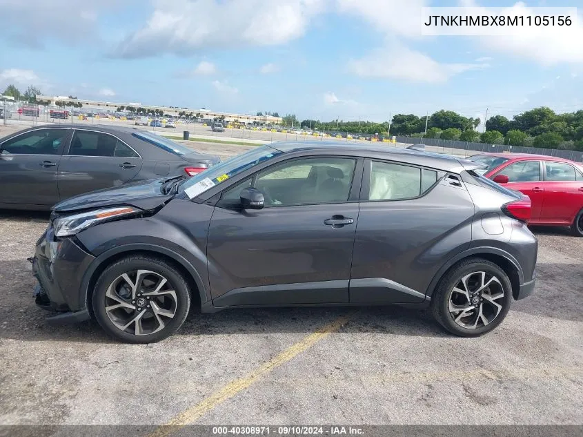 2021 Toyota C-Hr Xle/Le/Night Shade/Limite VIN: JTNKHMBX8M1105156 Lot: 40308971