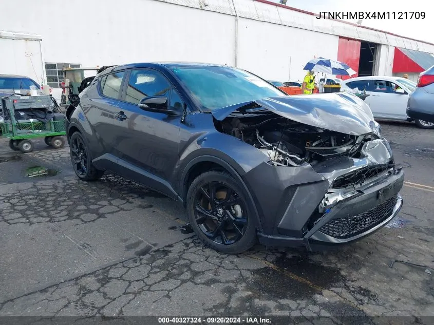 2021 Toyota C-Hr Nightshade Edition VIN: JTNKHMBX4M1121709 Lot: 40327324