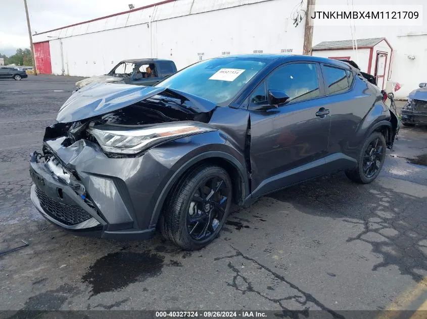 JTNKHMBX4M1121709 2021 Toyota C-Hr Nightshade Edition