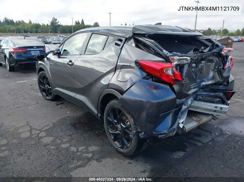 JTNKHMBX4M1121709 2021 Toyota C-Hr Nightshade Edition