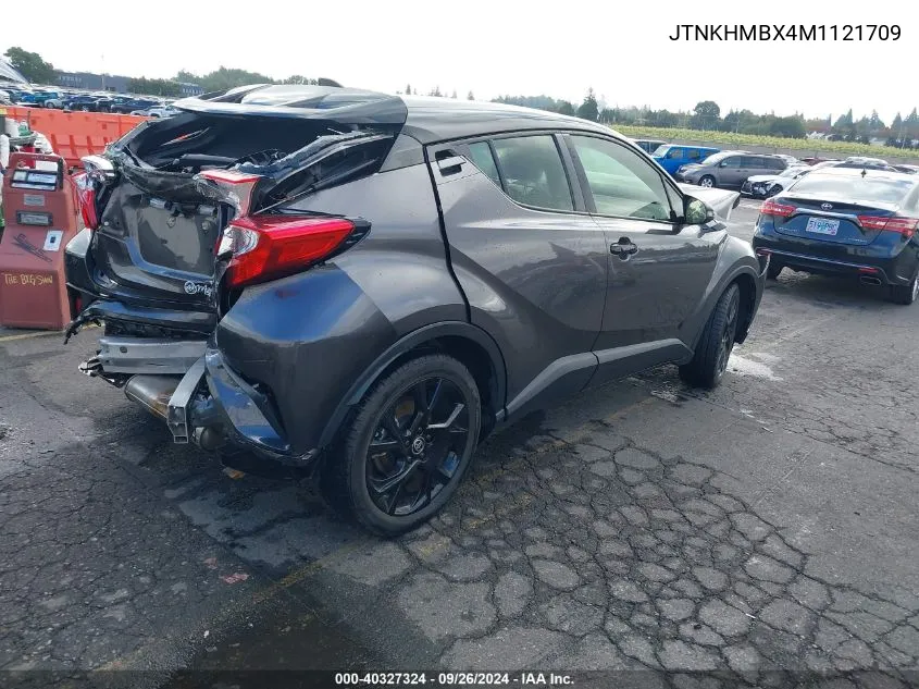 2021 Toyota C-Hr Nightshade Edition VIN: JTNKHMBX4M1121709 Lot: 40327324