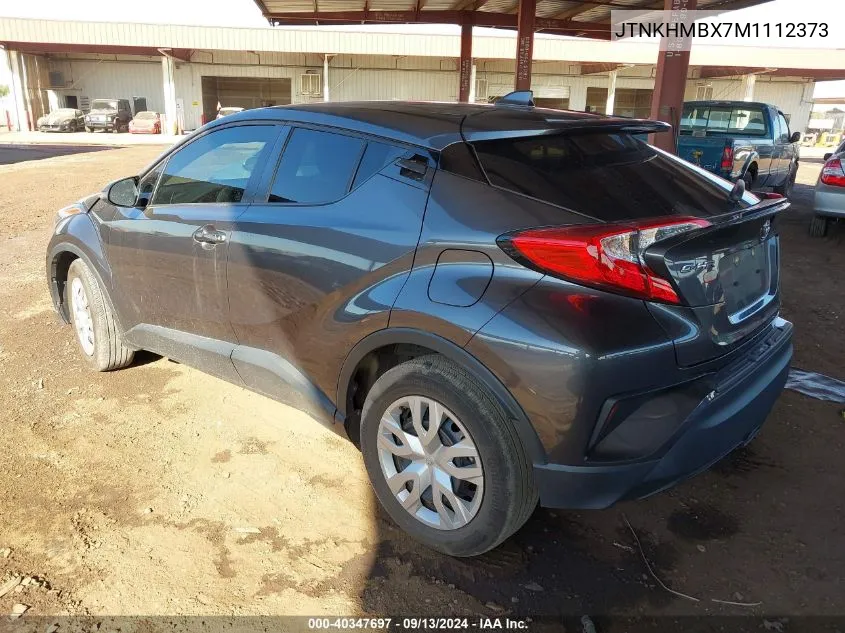 2021 Toyota C-Hr Le VIN: JTNKHMBX7M1112373 Lot: 40347697