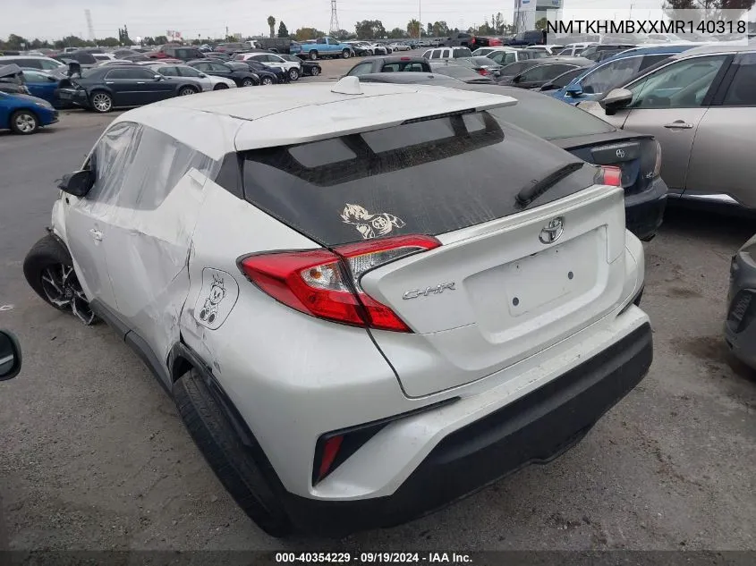 NMTKHMBXXMR140318 2021 Toyota C-Hr Xle