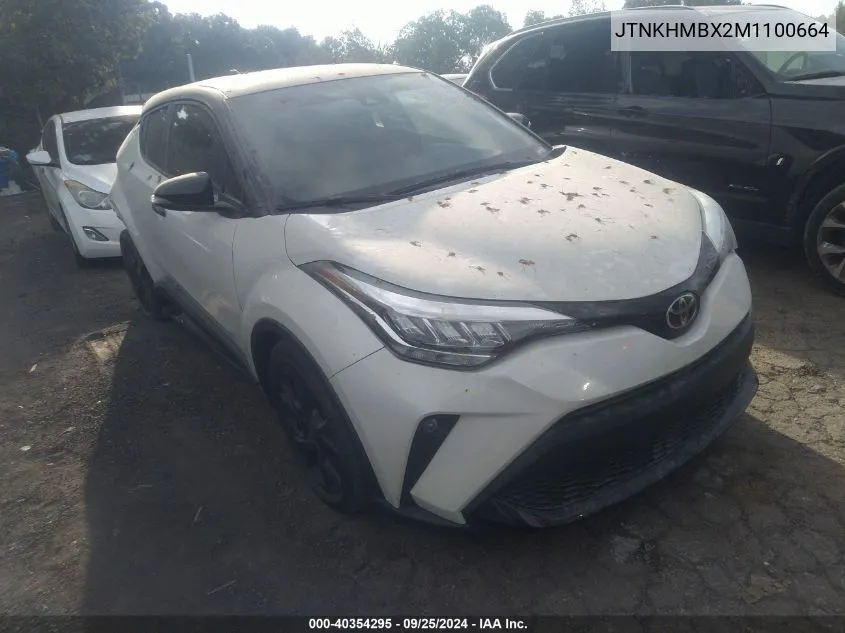 2021 Toyota C-Hr Nightshade Edition VIN: JTNKHMBX2M1100664 Lot: 40354295