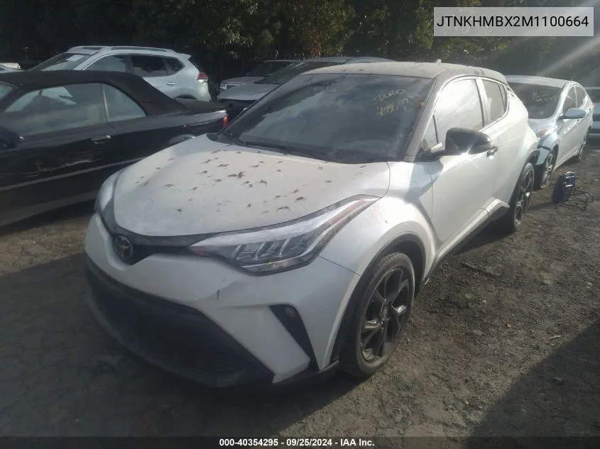 JTNKHMBX2M1100664 2021 Toyota C-Hr Nightshade Edition