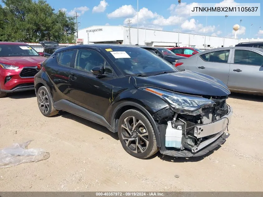 JTNKHMBX2M1105637 2021 Toyota C-Hr Xle