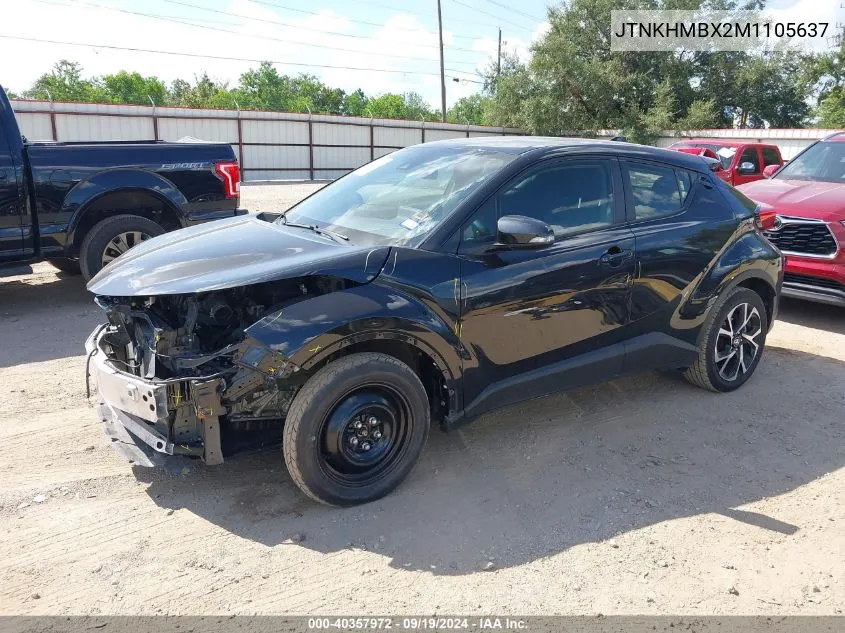 2021 Toyota C-Hr Xle VIN: JTNKHMBX2M1105637 Lot: 40357972