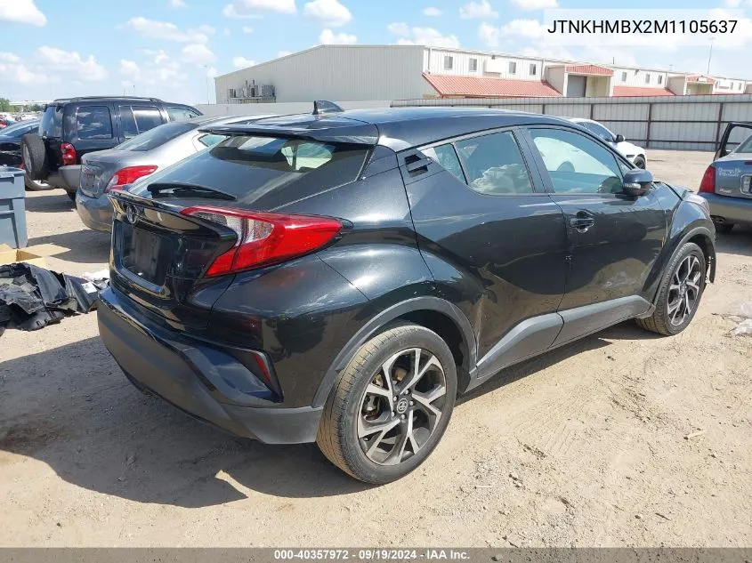 2021 Toyota C-Hr Xle VIN: JTNKHMBX2M1105637 Lot: 40357972