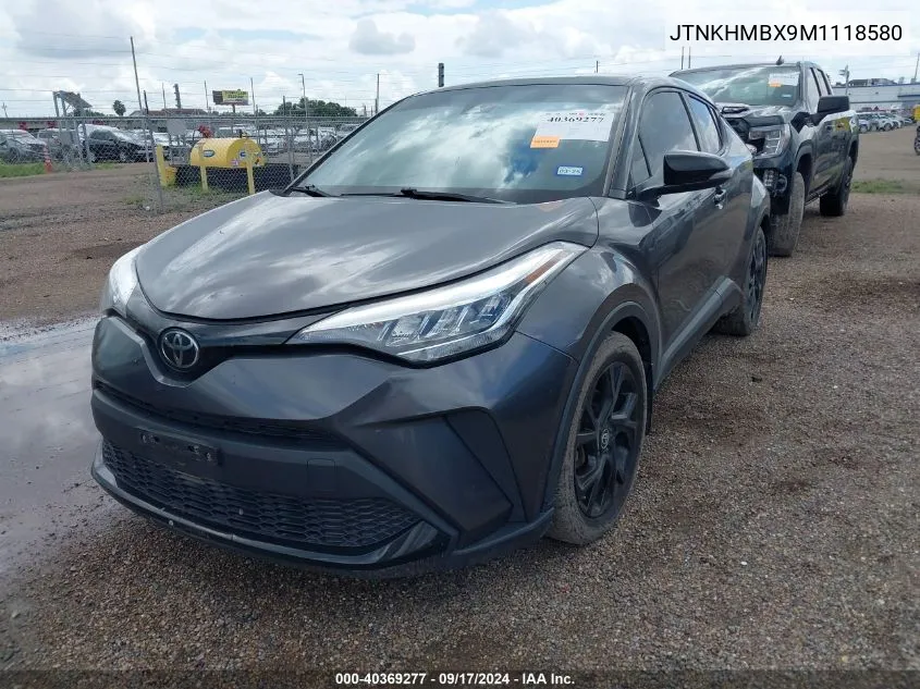 2021 Toyota C-Hr Nightshade Edition VIN: JTNKHMBX9M1118580 Lot: 40369277